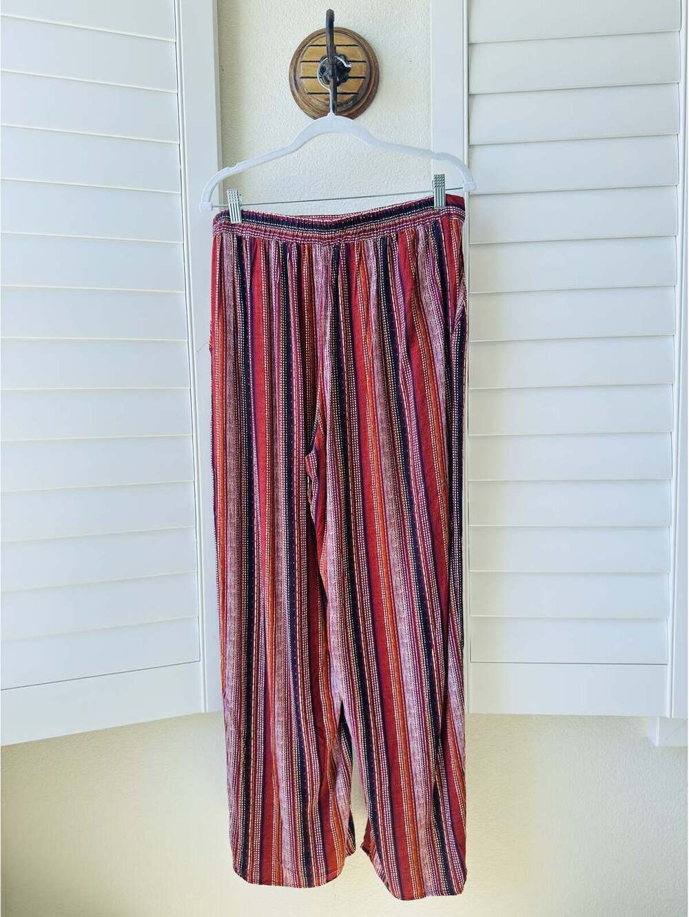 Band of Gypsies Striped Wide Leg Pants Size L - Picture 3 of 7